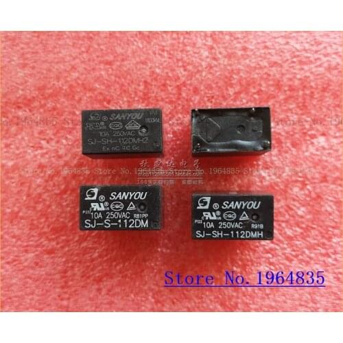 SJ-S-112DMH DM SJ-SH-112DMH2 10A4 12VDC