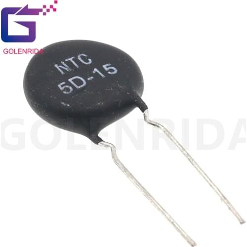 10pcs Thermistor Resistor NTC 5D-15 5D15 Thermal Resistor