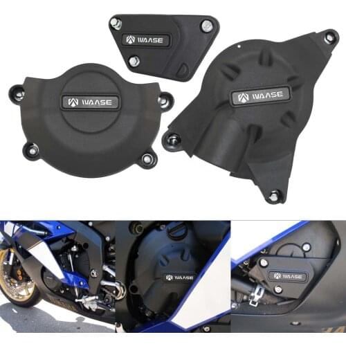 MMotorcycle Engine Guards Stator Clutch Pulse Cover Protection Set For YAMAHA YZF-R6 YZF R6 YZFR6 2006-2007 2008-2016 2017-2021