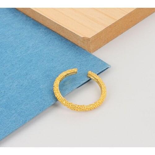 VENTFILLE 925 Sterling Silver Ring Narrow Tin Foil Vintage Female INS Simple Handmade Opening Index Finger Fashion Jewelry