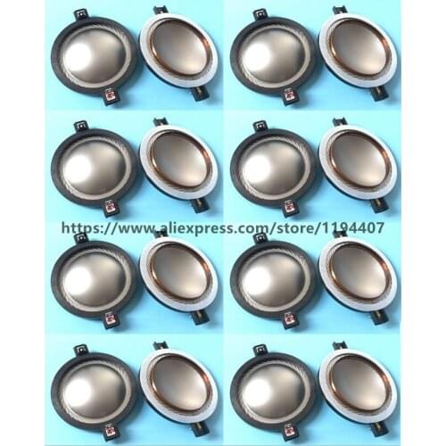 16pcs/lot CCAR Flat Wire diaphragm for B&C MMD610 Replacement Diaphragm for DE610 DE620 8 ohms Voice coil 64.8mm