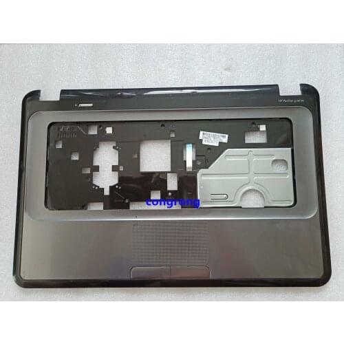 90% New Plamrest Upper Case Top Case Assembly Gray For HP Pavilion g6 g6-1000 Upper cover C shell keyboard beszel