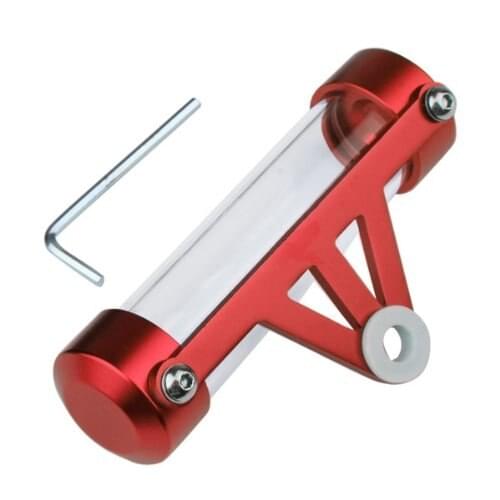 Secure Motorcycle Motorbike Tube Disc Cylindrical Holder Red Waterproof