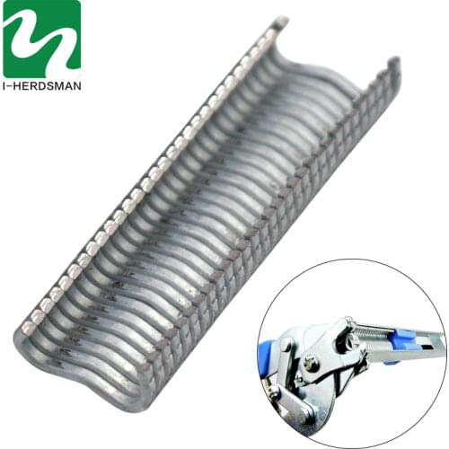 Manual semiautomatic Group tie cage ring pliers M bulk clinch nail repair chicken pigeons rabbit cage fox raccoon with a nail