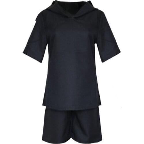Japanese Anime Tokyo Ghoul Cosplay Kaneki Ken Cosplay Costume Hoodie Jacket Pants Shorts Full Set Outfits Men Uniforms