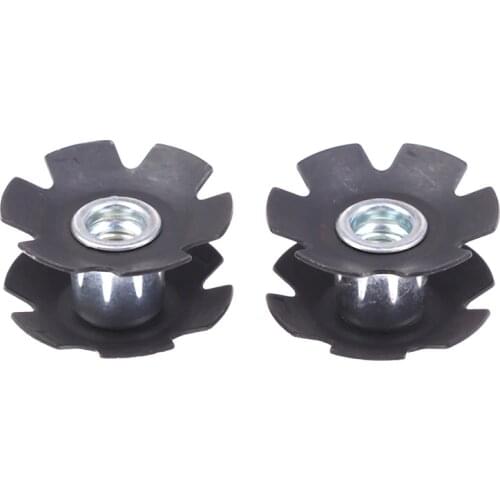 2PCS/Lot Bicycle Front Fork Mount Core MTB Fastening Bolts Star Nuts for 1-1/8" 28.6mm Steerer Threadless Fork