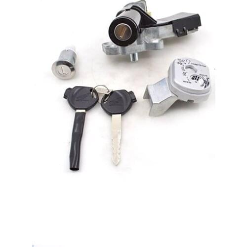 Motorcycle Ignition Switch Lock Set For Honda WH110T-2 GGC110 WH GGC110 110cc Spare Parts 35014-GGC-900