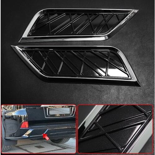 For Lexus LX570 2016 2017 2018 2019 2020 2021 Rear Bumper Exhaust Cover Trim Super Sport Style