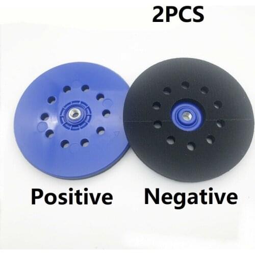 2* 9in Sand Disc W/ 10 Hole Polishing Pad 14mm Thread M14 Shaft Drywall Sander Sanding Pad For Wall Cleaning