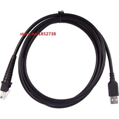 10pcs/lot new compatible 2 Meter Striaght USB Cable fit For honeywell HHP 1900 1300 1902 1400 Barcode Scanner