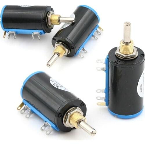 2PCS Adjustable WXD3-13-2W 4.7K Resistor Ohm Precision Multiturn Potentiometer High Quality