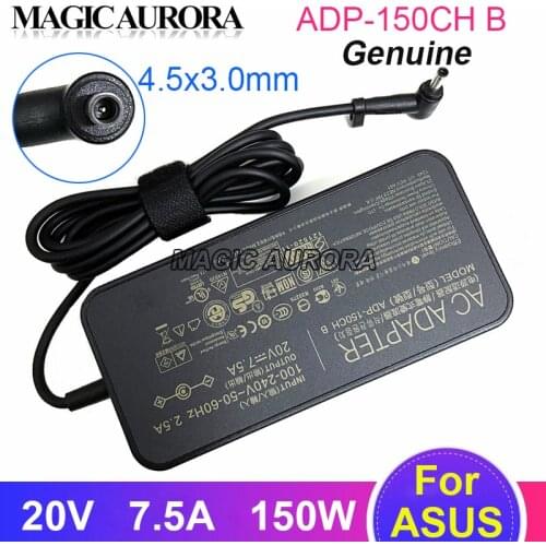 ADP-150CH B AC Adapter 20V 7.5A For ASUS TUF GAMING A17 FA706II_FX GL731GT-BB7 X571G F571GT For MSI GF76 Gaming Laptop Charger
