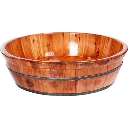 Fragrant cedar bath tub adult baby round tub bath tub bath tub old man bathtub tub handmade wooden barrel
