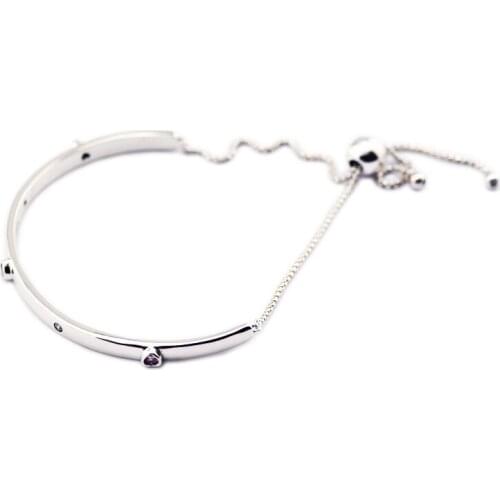 Bracelet Sterling-Silver-Jewelry Explosion of Love Bangles & Bracelets for Women Jewelry Pulseira Masculina Feminina Silver 925