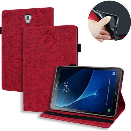 3D Flower Embossed Case for Samsung Galaxy Tab A 10.5 SM-T590 T595 T597 Tablet Cover for Samsung Galaxy Tab A 10 5 Case 2018