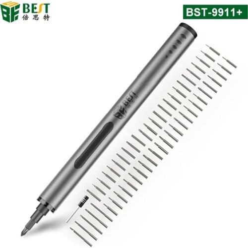 Electric Screwdriver Rechargeable Cordless Mini Power Screw Driver Kit with LED Light Lithium Battery Operated Power Tools Set