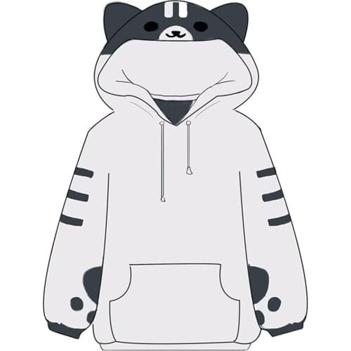 Game Neko Atsume Cosplay Costume Hoodie Cat Flannel Hooded Sweatershirts Pajams