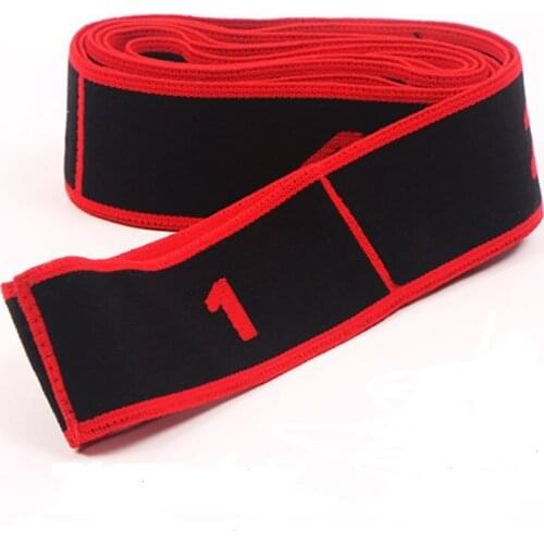 Drop Shipping Girls Gymnastics Ballet Latin Stretch Bands Yoga Exercise Band Foot Loop Adult Dance Training Elastic Band 2 Color