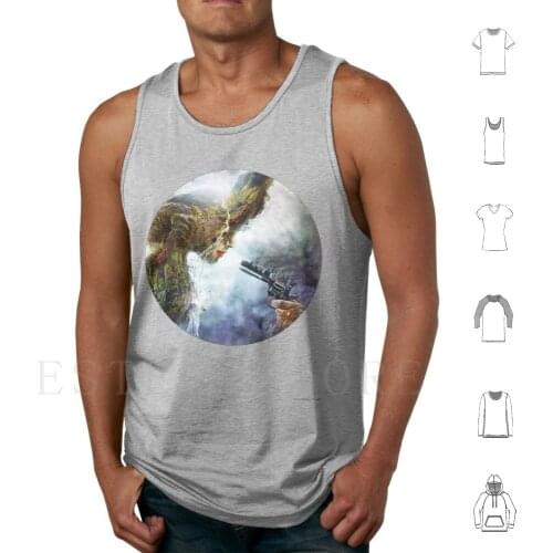 Betrayal Tank Tops Vest Cotton Surreal Fantasy Fairytale Climate Change Capitalism Imperialism Dream Nightmare Gun Crying