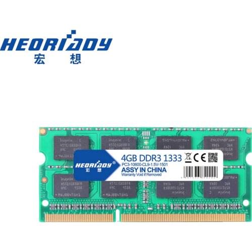 HEORIADY DDR3 laptop 4GB 1333MHz memoria Ram Notebook Memory sodimm
