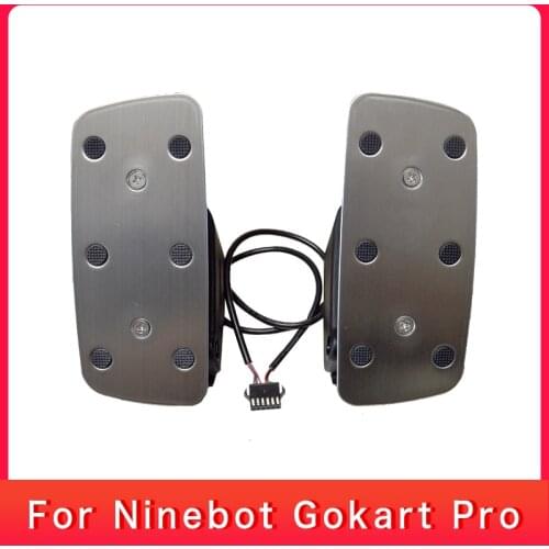 Original Throttle Brake Pedal For Ninebot Gokart PRO Kit kart Accelerator Pedal brake Parts