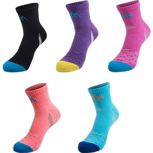 Unisex Semi-thick Quick dry socks Antiskid Wicking Outdoor Sports Hiking Camping Cycling Socks Running Socks Thermosocks 10color