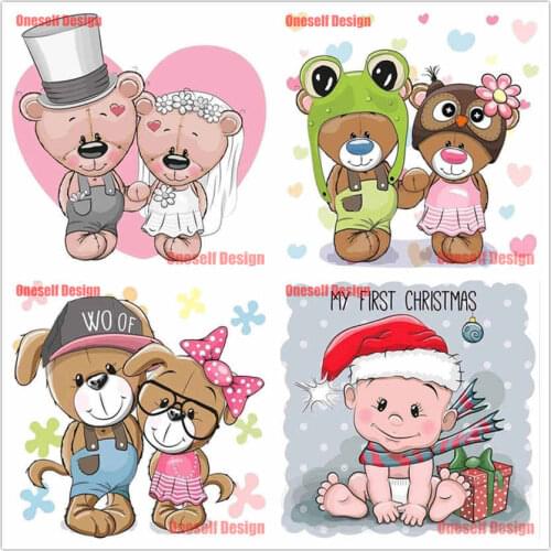 Popular 5d diamond painting full round animal 5d diamond embroidery full set 5d diamond mosaic sale cartoon rhinestone pictures