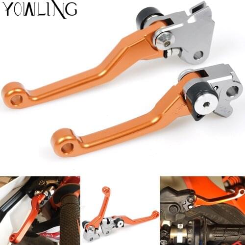 Motocross Dirt bike Pit bike CNC Pivot Foldable Clutch Brake Lever For 250XC-F 2007 2008 2009 2010 2011 2012 2013