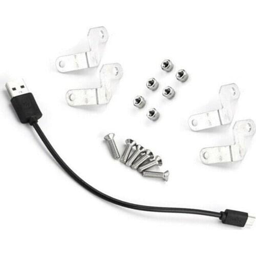 40%HOT4Pcs Skateboard LED Lights Night Warning Safety Lamp for Longboard Scooters