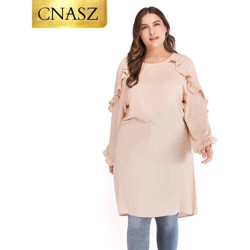 Turkish tunic muslim women long tops bubble chiffon skirt 6xl plus size dress kaftan