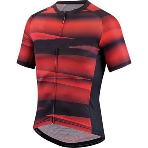 Cycling Jersey 2021 Short Sleeve And Long Bicycle Team - Black/Red