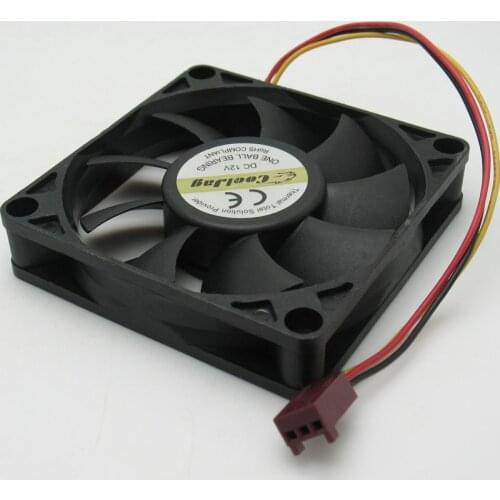 70mm cooling fan 7cm New Original For EVERFLOW 70x70x15MM DC12V 0.30A R127015DU Ball bearing Thermal Total Solution provider