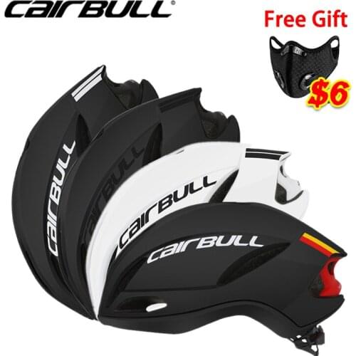 Cairbull Cycling Helmet Safety Breatheable Racing Skating Climbing Outdoor Sports Protective Bicycle Equipment with Face Mask