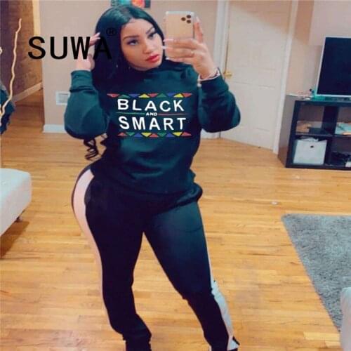 Classic Fashion Joggers 2 Pieces Outfits For Women Matching Sets Long Sleeve Fall Winter Top Baggy Pants Lounge Wear