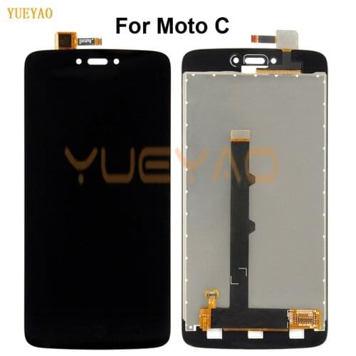 LCD Display For MotoRola Moto C LCD XT1750 XT1754 With Touch Panel Screen Digitizer Assembly XT1755 Display