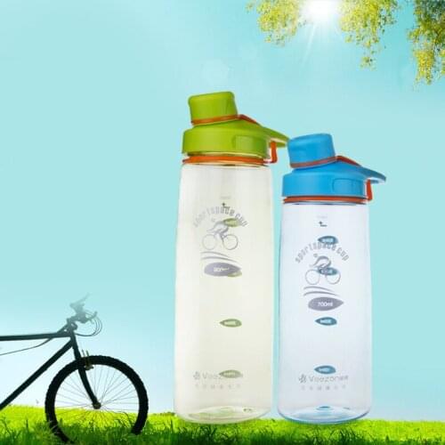 1PC 3 Colors new fashion water kettle large capacity 900ml travel sports bottle FDA PC water bottle JA 0016