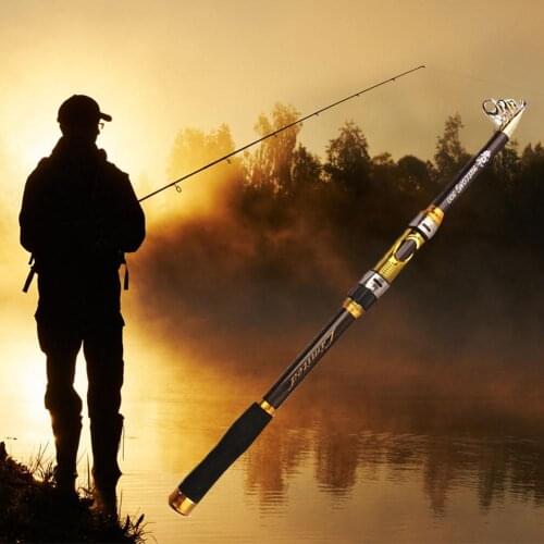 2.1M-3.6M Professional Telescopic Lightweight Outdoor Sea Fishing Rod Fish Pole Tackle Tool