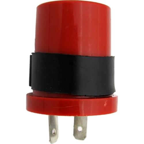 2Pin 6-12v Indicator Flasher buzzer Relay motorcycle blinker electronic Blue