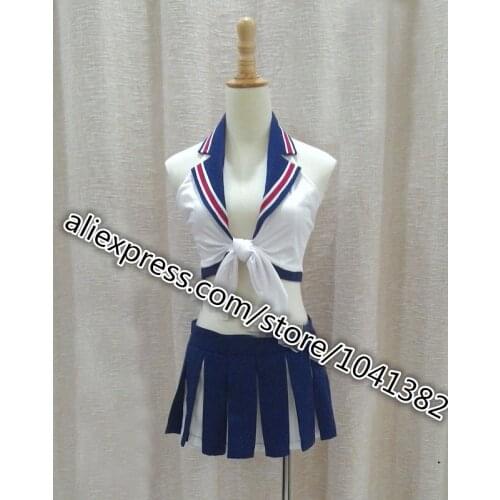 Anime Japanese Super Sonic cosplay costume lolita kawaii cheering squad cos customized any size