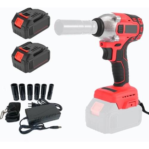 Automatic Impact Wrench Wireless Electric Wrench Socket Wrench Lithium Battery Hand Electric Drill Electric Hammer Power Tool