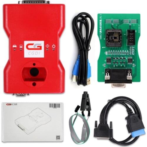 CGDI Prog B-MW MSV80 Auto Key Programmer with B-MW FEM/EDC Function Get Free Reading 8 Foot Chip Free Clip Adapter