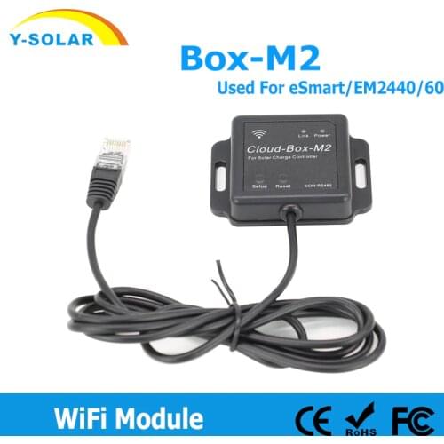 Cloud-Box-M2 WIFI Module 2.0 For MPPT Solar Charge Controller Esmart3 Series And Wiser Series Solar Control Panels