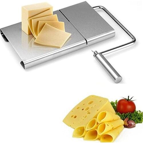 Cheese Slicer Cutting Serving Board For Hard and Semi Hard Cheese or Butter Cutting Stainless Steel Kitchen Tool