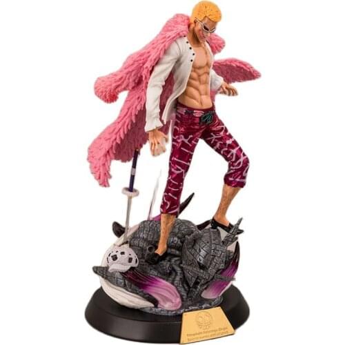 42CM Anime Figure One Piece Donquixote Doflamingo Action Figure PVC Collection Figures Toys Collection For Children Gift