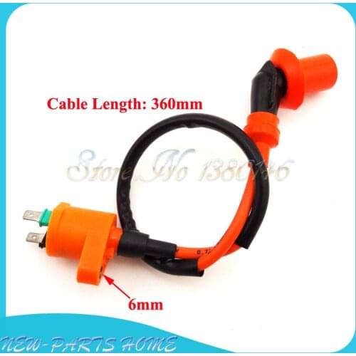 Ignition Coil For Honda NQ50 NB50 Elite Spree SA50 CH80 DIO TRX125 TRX200 TRX200D TRX200SX TRX250 EZ90 Quad Dirt Bike