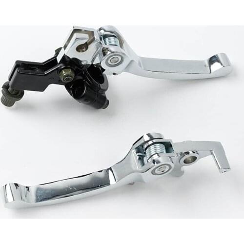 CRF KLX Pit Pro Xmotos BSE KAYO Pit Dirt Bikes parts most Aluminum Alloy Folding Clutch lever Brake Lever set free shipping