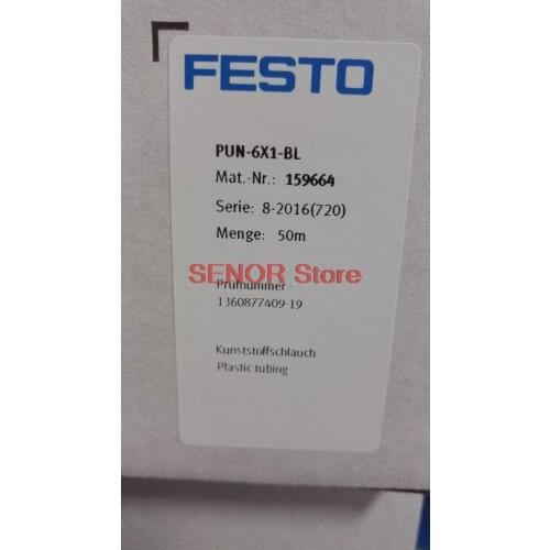 New original blue trachea PUN-6X1-BL159664PUN-H-6X1-BL197384 50 meters