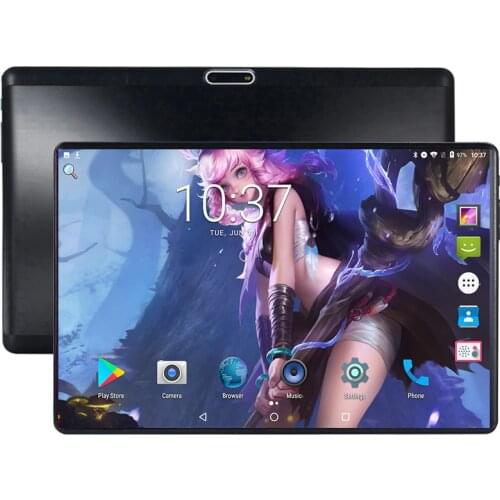 Newest 10 Inch tablet Android 9.0 Quad Core 1.5GB RAM 32GB ROM 3G Wifi Bluetooth GPS Phone call Glass Screen Tablet pc