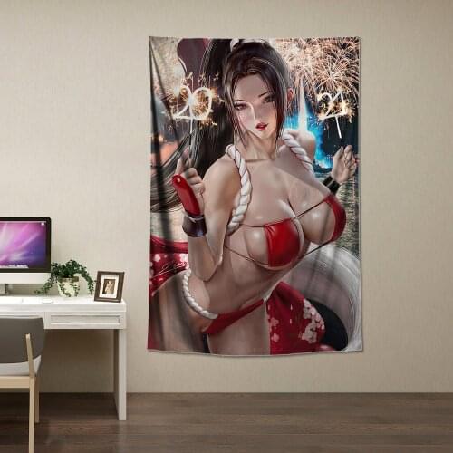 Shiranui Dance Game Anime Canvas Poster Tapestry Oversized Wall Art Decoration Painting Bedroom Living Room Advertising Painting