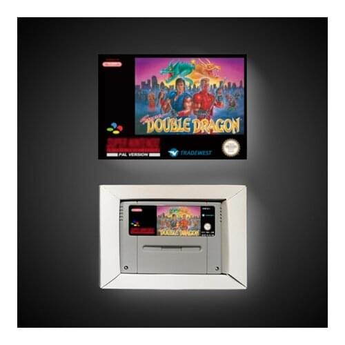 Super Double Dragon - EUR Version Action Game Card with Retail Box